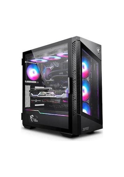 MSI DFS Gaming ECHO R7-9800X3D 32 GB-1 TB M.2 SSD RTX5070 Free Dos Masaüstü Oyuncu Bilgisayarı