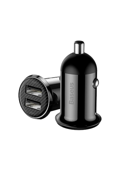 Baseus Grain Pro Dual Usb 4.8A Max Çıkışlı Hızlı Araç Şarj Başlık
