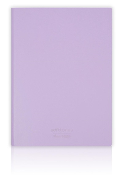 Vj 124-1008 Softtons Esnek Kapak Defter A5 80 Gr. Krem 128 Yp. Çizgili Pembe Çeşitli Renk Ve Desen