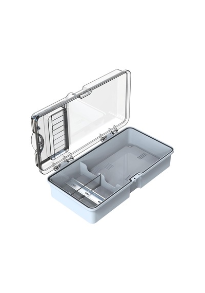 Sayaç Kutusu 9 Sigortalı Monofaze/trifaze Sıva Üstü Sayaç Kutusu Ip54 23.3 X 42 X 11.5 Cm Poli 016-e