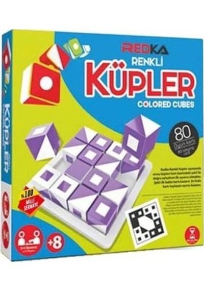 Redka Renkli Küpler Qbitz Akıl Oyunu
