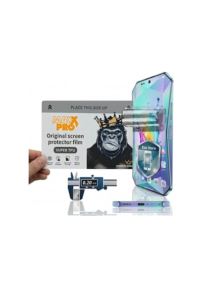 Samsung Galaxy Note 5 Uyumlu Nano Ekran Koruyucu 0.20 Mm İle Ekstra Koruma Maxxpro - Hd