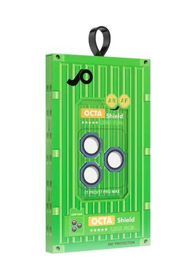 Apple iPhone 17 Pro Max Uyumlu Kamera Lens Koruyucu Cl-19 - Lacivert - T39549