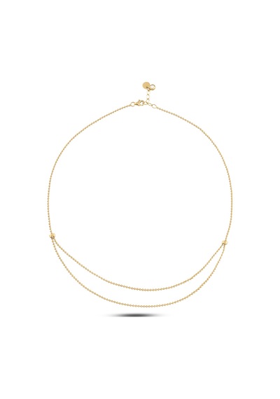 Debora Jewelry 14 Ayar Altın Toplu Tasarım Kolye