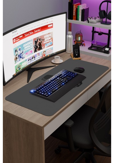 V For Vendetta V5 90x40 Xxl Gaming Kauçuk Kaymaz Taban Mouse Pad Fare Altlığı