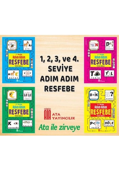 Ata Adım Adım Resfebe Seti (4 Kitap)