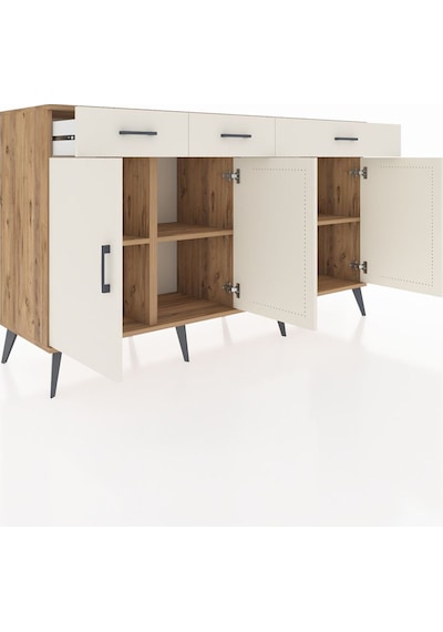 Kronos Konsol 4 Raflı 3 Çekmeceli 4 Kapaklı 176x59x99 Çam-aytaşı Aytası - Atlas Çam Kronos Konsol 4 Raflı 3 Çekmeceli 4 Kapaklı 176x59x99 Çam-aytaşı Aytası - Atlas Çam