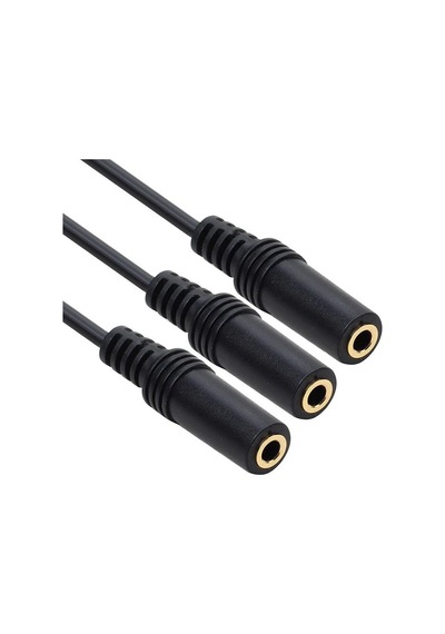 Kulaklık Mikrofon Çoklayıcı 3 Port 3.5Mm 4300P Splitter Swıtch Dö