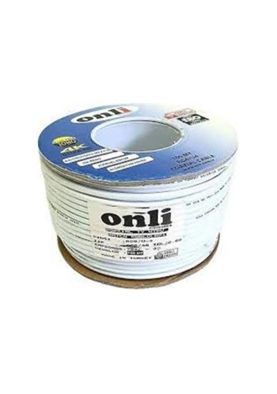 Onli On-4803 Rg6-u4 48 Tel 0,90 Ccs-al 100 Metre Anten Uydu Kablosu