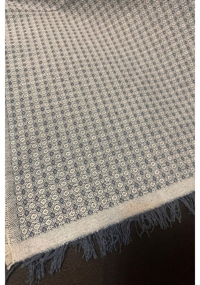 Defne Pamuklu Desenli Yıkanabilir Koltuk Örtüsü / Çekyat Örtüsü / Pike Örtüsü 180x220 Ebat Lacivert