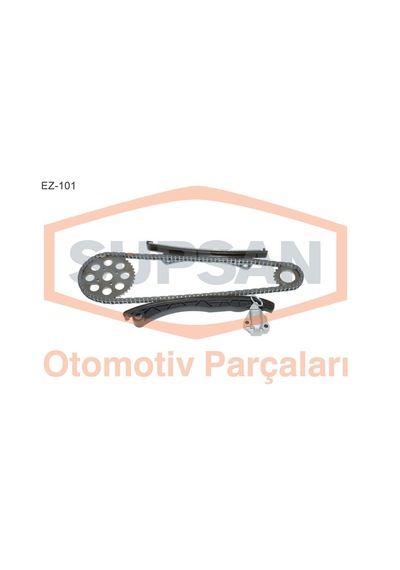 Supsan Ez-101 Eksantrik Zincir Seti Astra H-corsa C-d-combo-c-d-astra J-merıva-albea-doblo-egea-punto-500- 1.3 Jtd -1.3 Cdtı E4-e5-e6 Gergi Seti 95518770-71776647-55171579-55177460 1 Takım