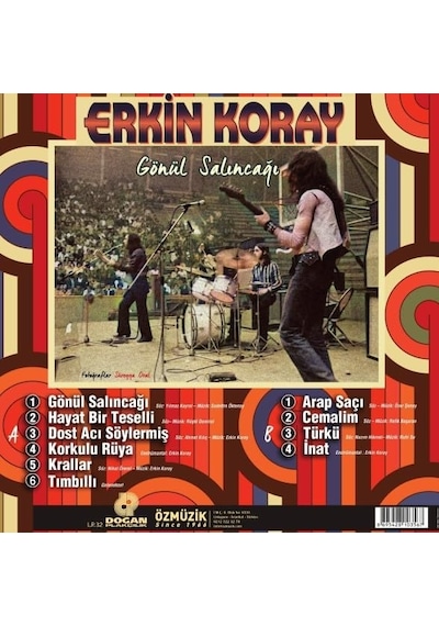 Erkin Koray - Gönül Salıncağı Siyah Plak