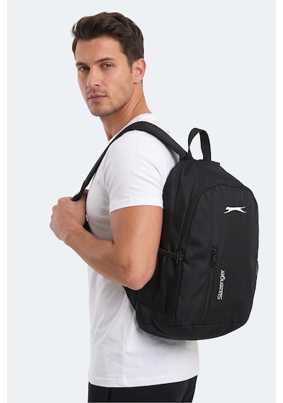 Slazenger Ferrero Unisex Siyah Omuz Sırt Çantası