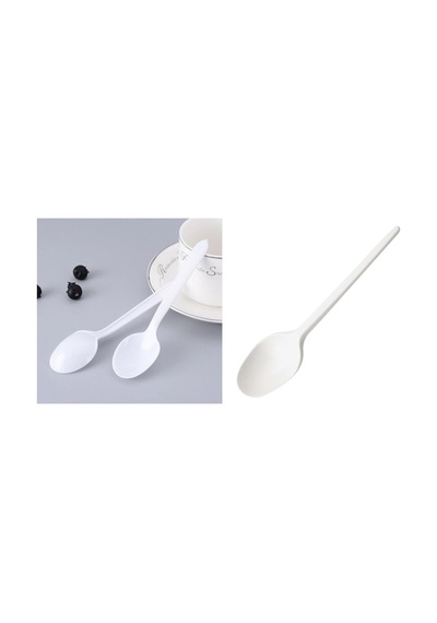 Plastik Kaşık 20 Adet 16cm Tekrar Kullanılabilir Parti,düğün Yeme