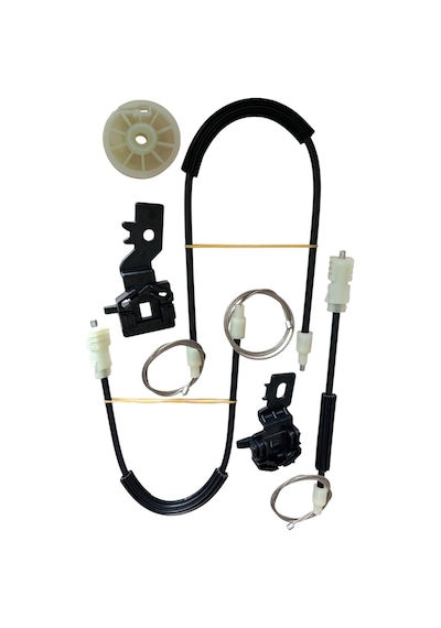 Nissan Primera P12 Uyumlu 2002-2008 Arası Cam Kriko Teli Ve Tamir Seti Takımı Ön Sol