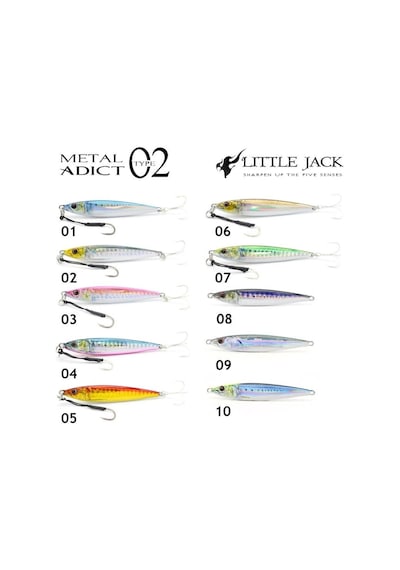 Little Jack Metal Adict 02 78 Mm 40 Gr Jig Yem