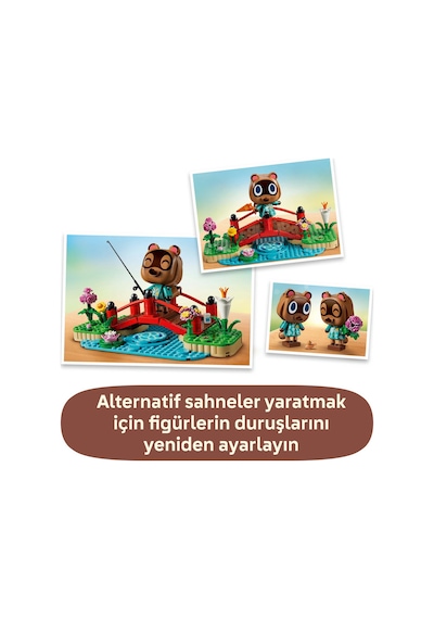 LEGO® Animal Crossing™ Timmy ve Tommy’nin Eğlenceli Günü 77059 - 10+ Yaş için Aksesuarlar İçeren Oyuncak Yapım Seti (513 Parça)