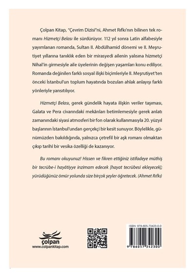 Hizmetçi Belası / Ahmet Rıfkı