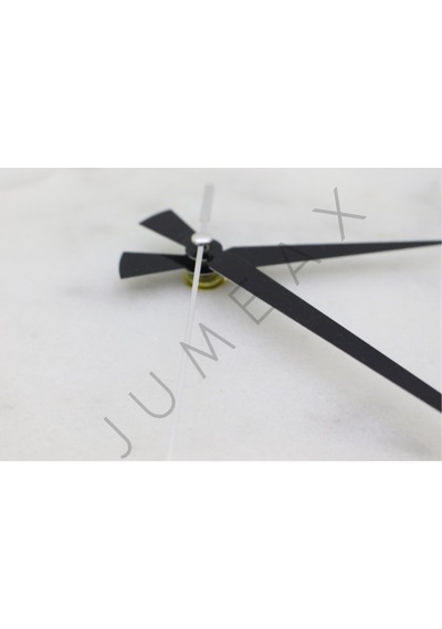 Jumeax Lancester Beyaz Mermer Duvar Saati Beyaz