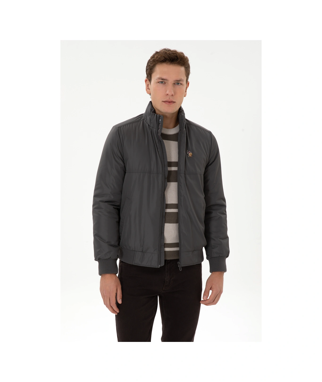U.s. Polo Assn. Erkek Gri Mont 50310244-vr024 Gri