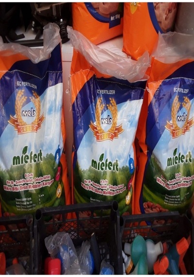 5 Adet Miefert Bzn Fe Mikro Bitki Besin Maddeleri Karışımı Gübre 5 X 10 Kg