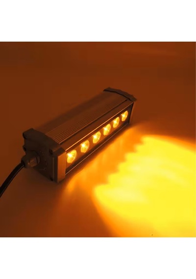 Sıva Üstü Wallwasher Lüks Asil Dekoratif Işık Show Gösteri Aydınlatma Dış Duvar Açık Alan Enerji Tasarruflu Rgb A-1002 20cm 6w Beyaz