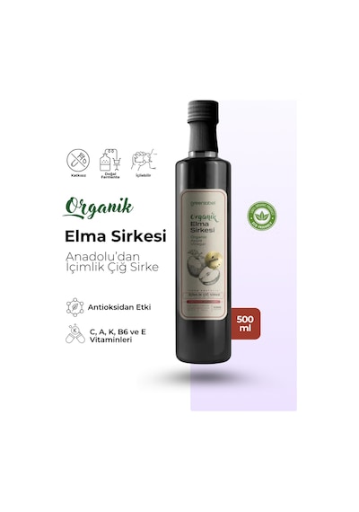 Greenlabel Organik Elma Sirkesi 500 ML