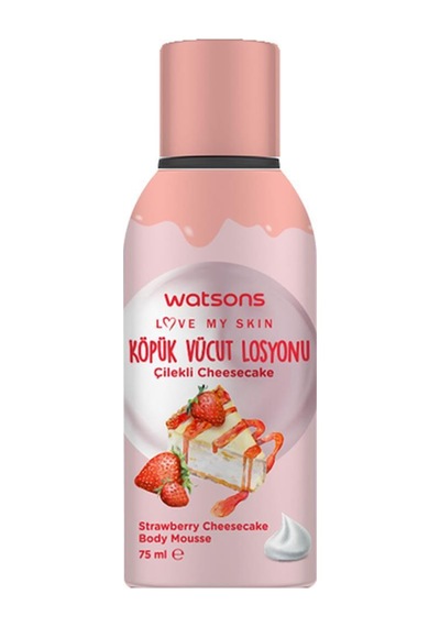 Watsons Çilekli Köpük Vücut Losyonu 75 ML