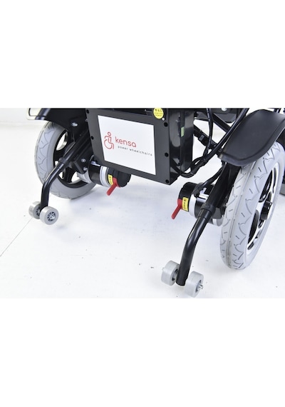 K-200 40km Menzil Uzaktan Kumandalı Akülü Tekerlekli Sandalye 2x250w 120 Kg Taşıma Lityum Batarya