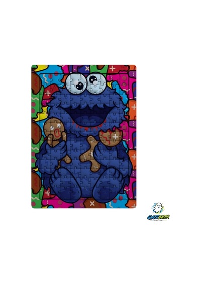 Ghostbastır Design Susam Sokağı 99 Parça Ayaklı Puzzle Dekoratif Çocuk Yapbozu 0195