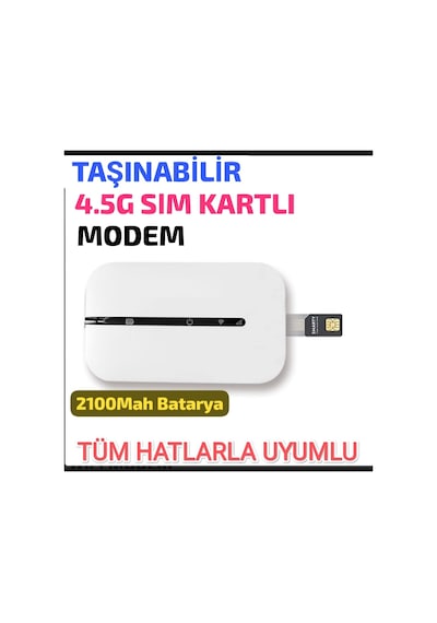 Sim Kartlı 4.5 G2100 Mah 150 Mbps Eu Wifi Modem/router Unlocked