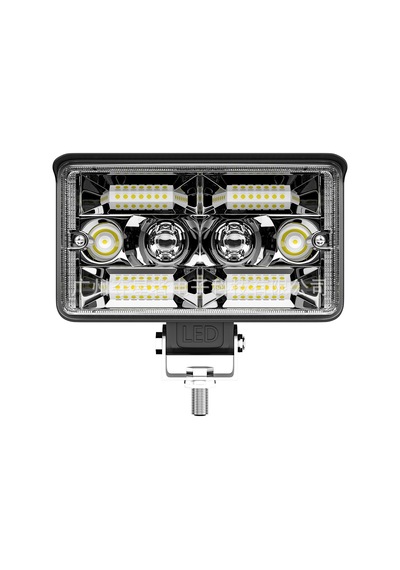 Off Road Delici Spotled 4 İnç 130 W Beyaz Sarı Çalışma Lambası