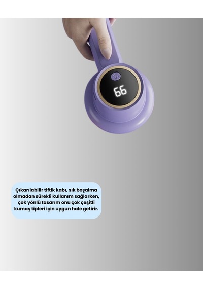 Kumaş Tüy Alma Makinesi Geniş Başlıklı Güçlü Temizlik Renkli
