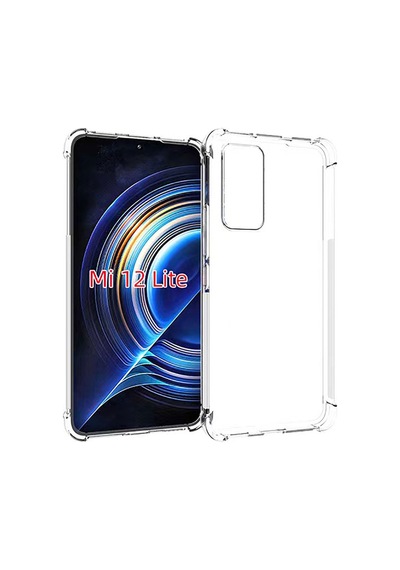 Zore Mi 12 Lite Kılıf Ogaa Nitro Anti Shock Silikon - Renksiz
