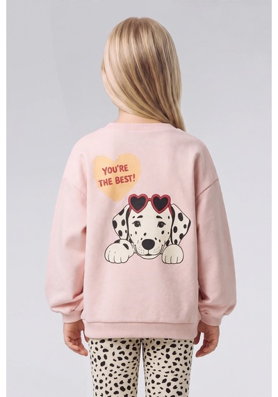 Defacto Köpek Baskılı İspanyol Paça 2li Takım Kız Bebek I9732a526wnpn300 Pembe-pn300