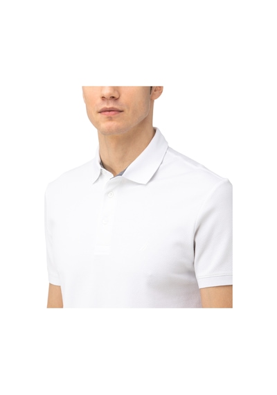 Nautica Nautıca Erkek Beyaz Slım Fıt Kısa Kollu Polo K35052T 1Bw Beyaz