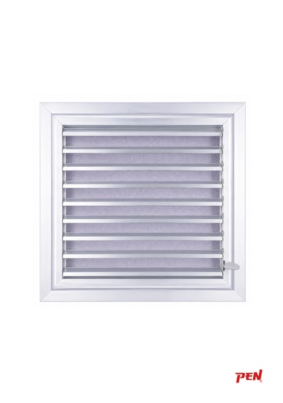 Alüminyum Banyo Wc Havalandırma Menfezi 44x44 Eloksallı Seri