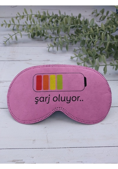 Şarj Oluyor Pembe Uyku Bandı - Pembe