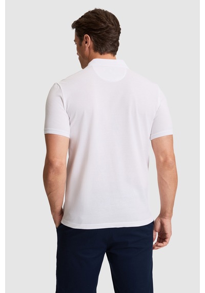 U.s. Polo Assn. Erkek Beyaz Tişört Basic 50324938-vr013