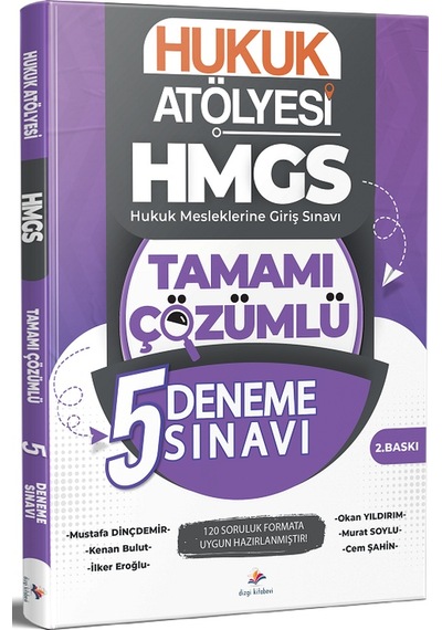 Dizgi Kitap Hukuk Atölyesi Hmgs 5 Deneme Çözümlü Dizgi Kitap