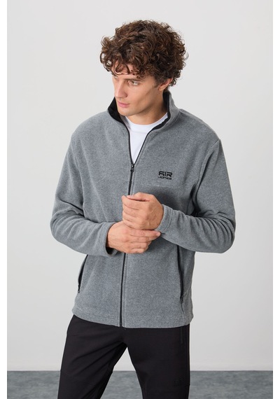 Air Jones Tommy Life Hardy Gri Melanj Standart Kalıp Polar Erkek Sweatshirt - 88299 GRİ MELANJ Air Jones Tommy Life Hardy Gri Melanj Standart Kalıp Polar Erkek Sweatshirt - 88299 GRİ MELANJ