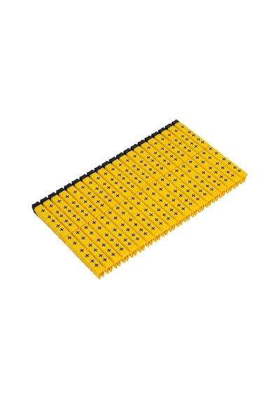 Onka Kcg01- + ,sarı/+harf 400-adet 0.50mm²..1mm² Kablo Numaratör