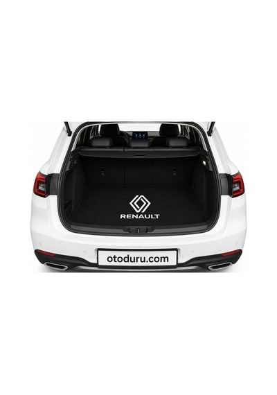 Oem Renault Logolu Premium Bagaj Halısı Siyah