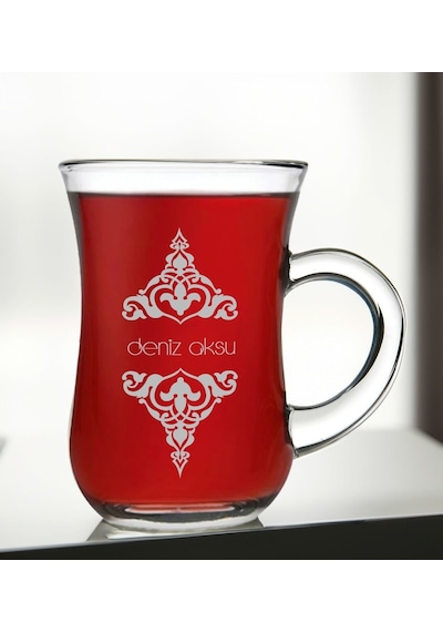 Bk Gift Kişiye Özel İsimli Keyif Kulplu Çay Bardağı-7, Arkadaşa, Sevgiliye Hediye, Ev Hediyesi, Doğum Günü Hediyesi Kobitmeyencom31084 Bk Gift