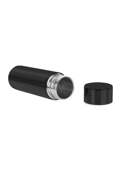 150 Ml Cep Tipi Mini Ufak 304 Çelik Çift Katmalı Termos Siyah
