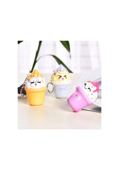 Cup Dondurma Sukuşi Yavaş Yükselen Kokulu Squishy 7 Cm. 1 Adet