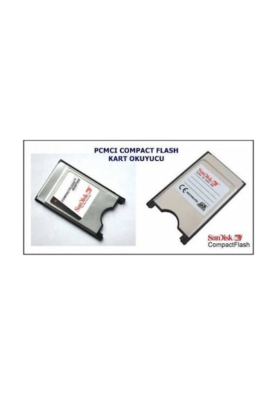 Sandisk PCMCIA Compact Flash Adaptör Kart Okuyucu