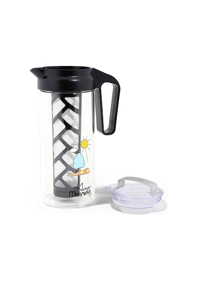 Any Morning CGJ054 Soğuk Demleme Kahve ve Çay Sürahisi 1300 ML Siyah