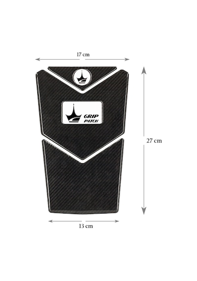 Bmw Gs R1250 2021 Ile Uyumlu Kaydırmaz 6d Karbon Tank Pad Gc14 KARBON