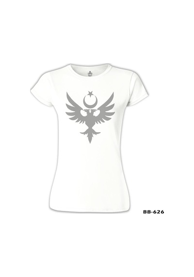 Arma - Selçuklu Beyaz Kadın Tshirt 001